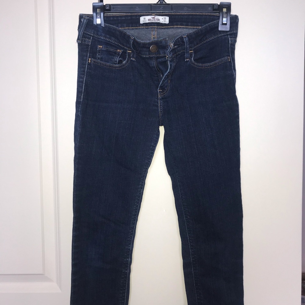 hollister dark jeans
